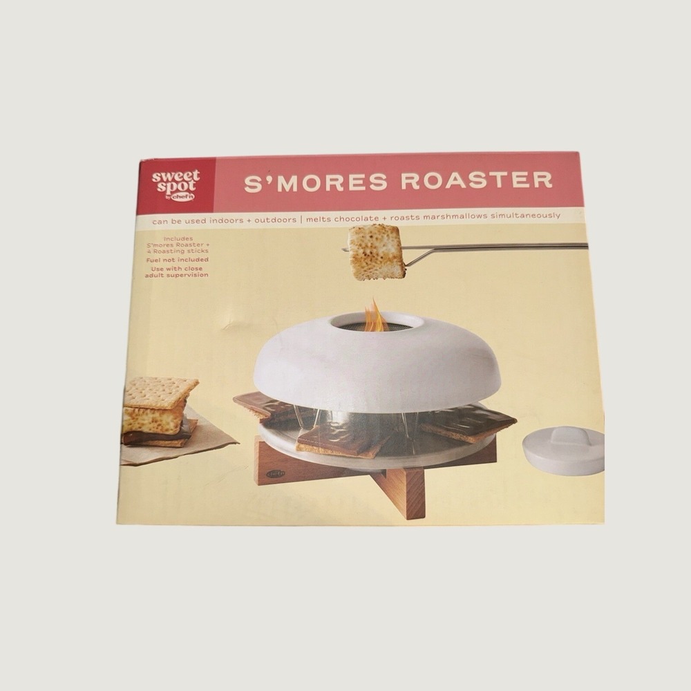 VGC Sweet Spot S'mores Roaster Indoor And Outdoor Use By Chef'n